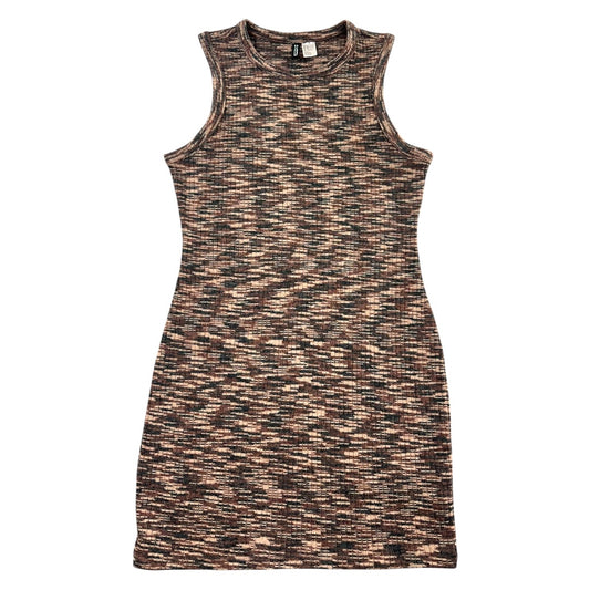 Divided Ribbed Knit Bodycon Dress