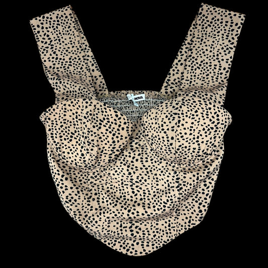 Fashion Nova Leopard Print Cropped Top