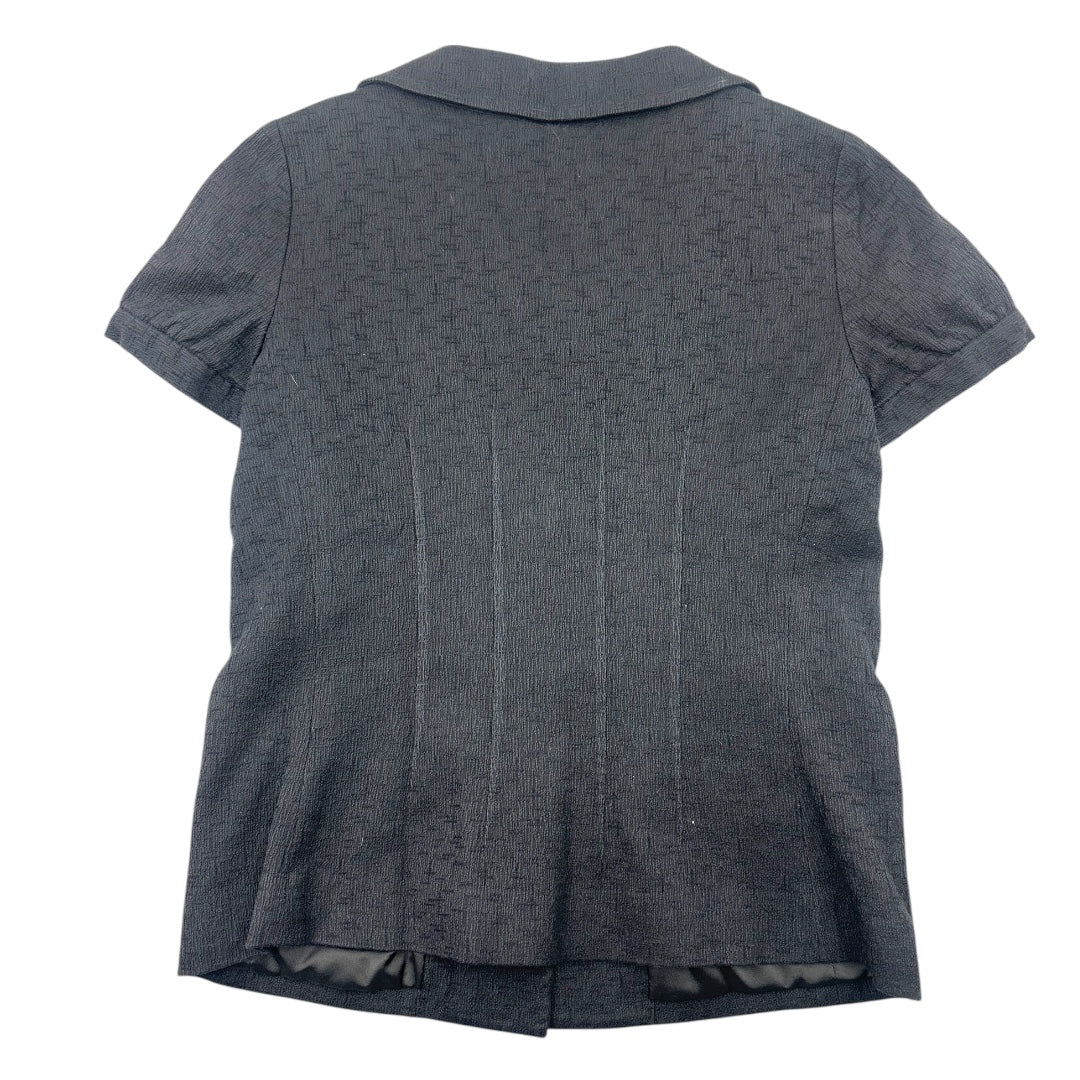 Theory Short Sleeve Black Blazer
