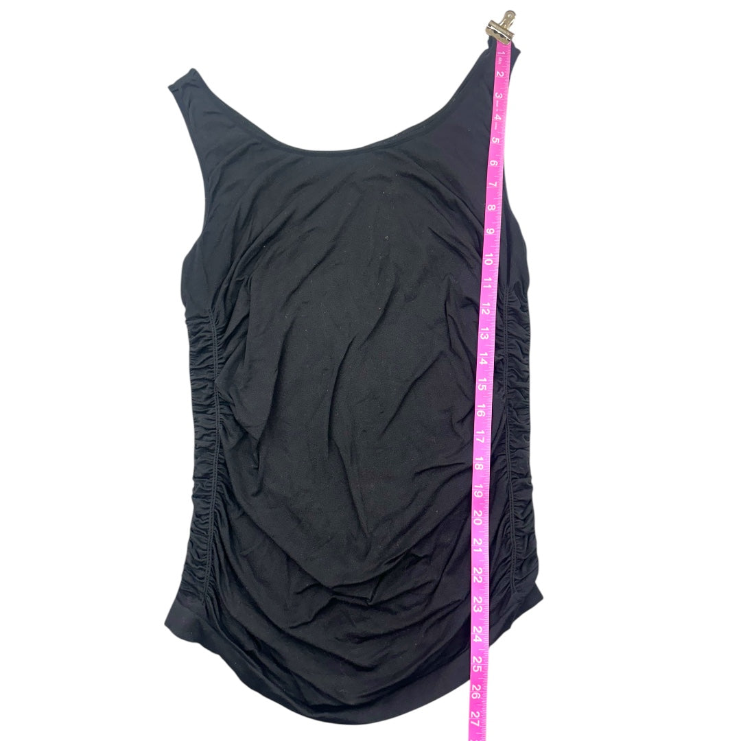 Tank Top With Side Ruching Detail