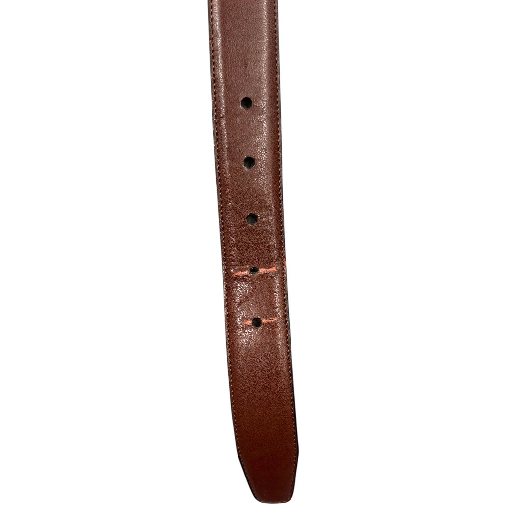Classic Brown Leather Belt