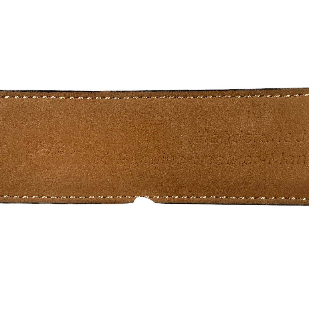 Classic Brown Leather Belt