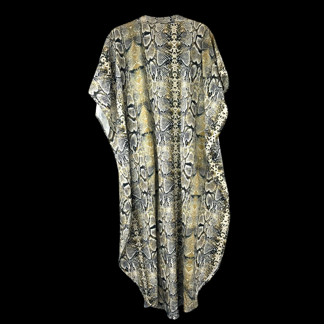 Long Snake Print Kaftan