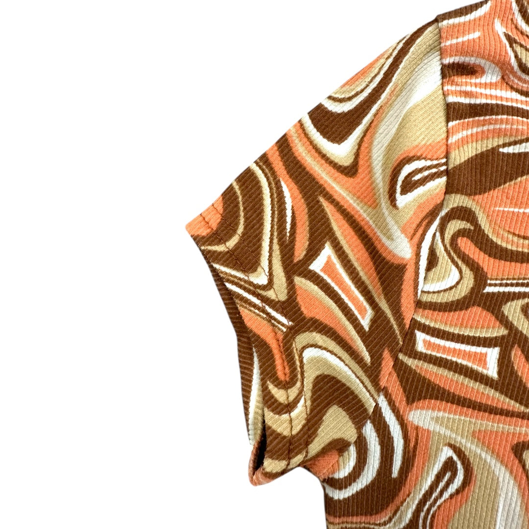 Rue21 Swirl Top Psychedelic