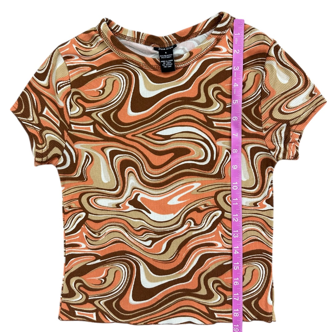 Rue21 Swirl Top Psychedelic