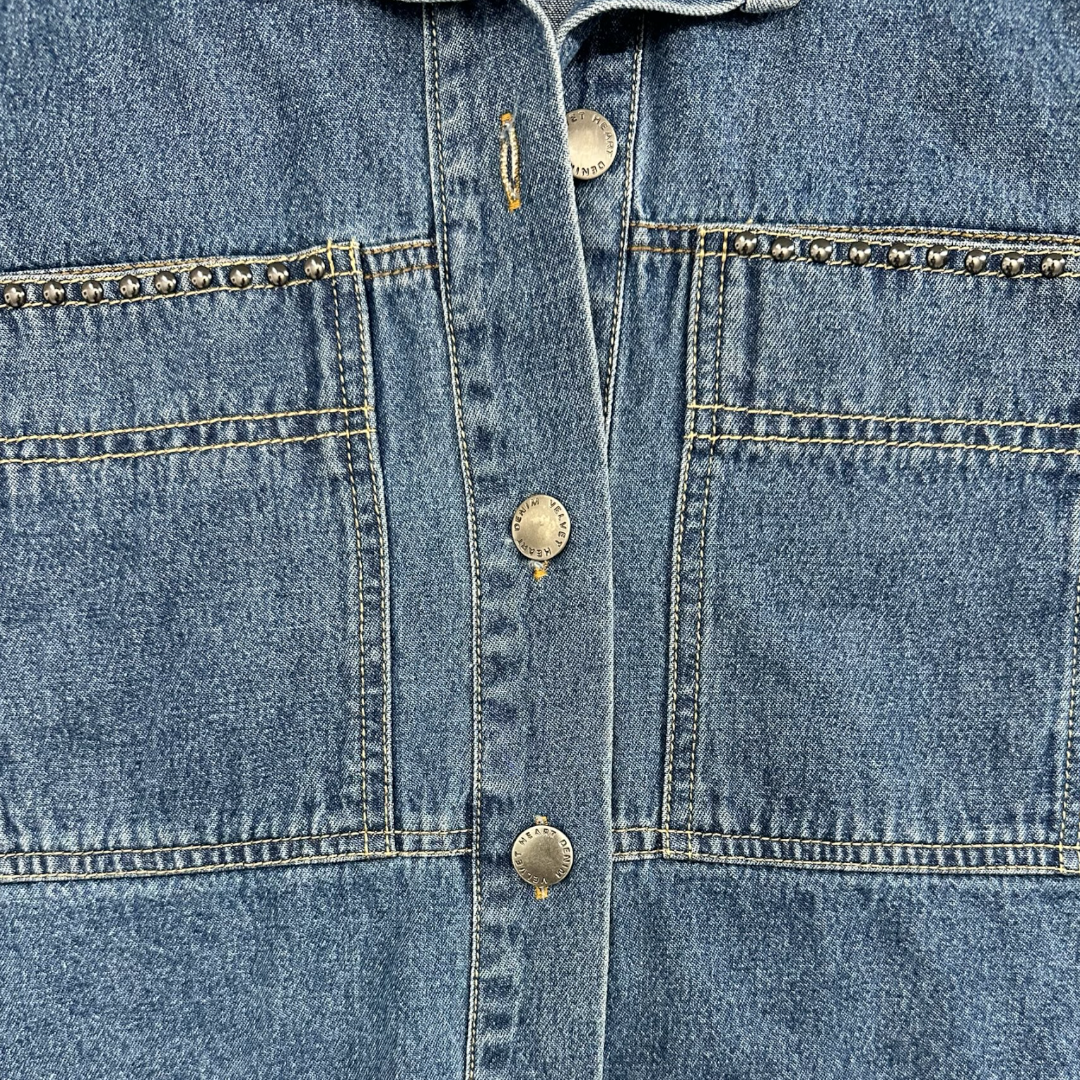 Velvet Heart Denim Studded Jacket