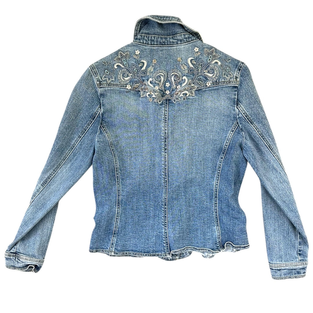 Willi Smith Embroidered Denim Jacket