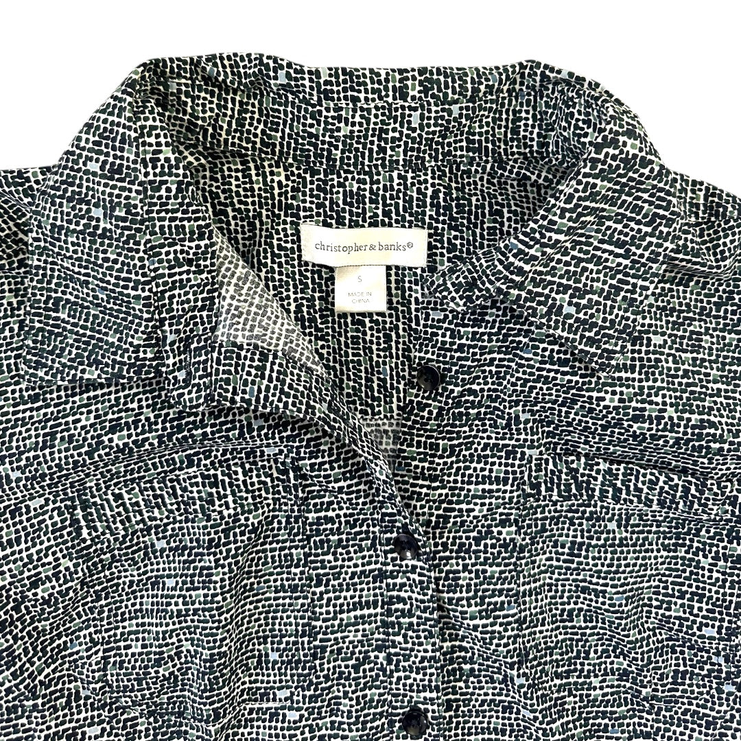 Christopher & Banks Long Sleeve Button Down Shirt