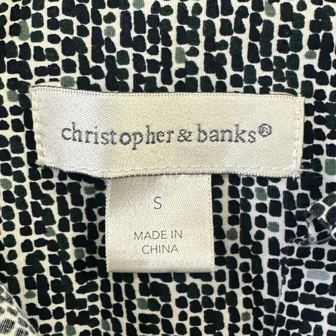 Christopher & Banks Long Sleeve Button Down Shirt
