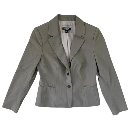 Ann Taylor Gray Blazer Jacket