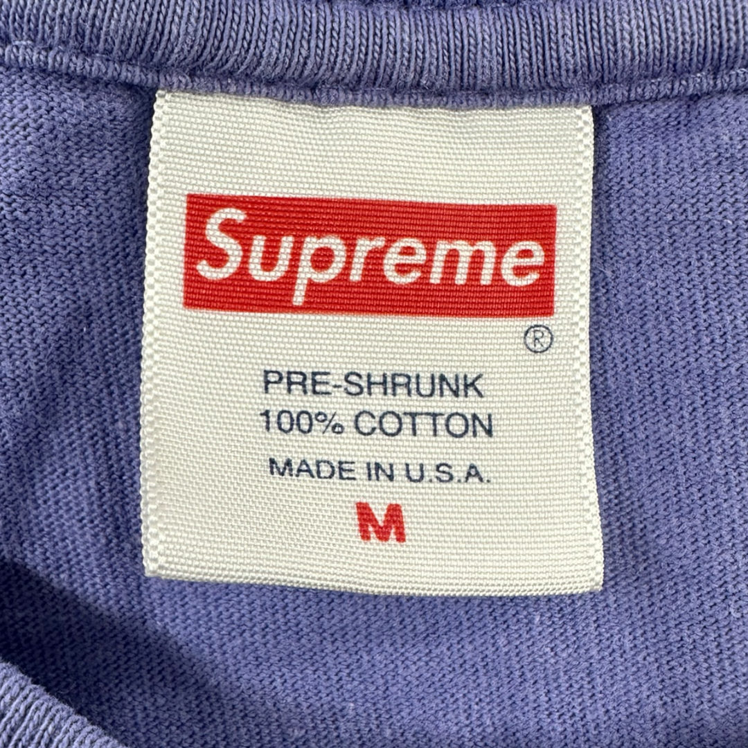 Supreme Fiorenza Tee In Light Purple From The Spring/Summer 2018