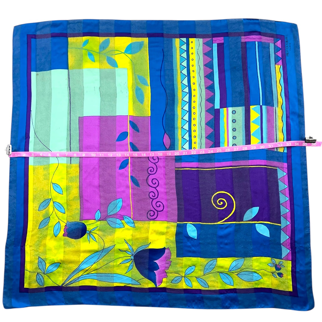 Petrusse Vibrant Multicolored Scarf