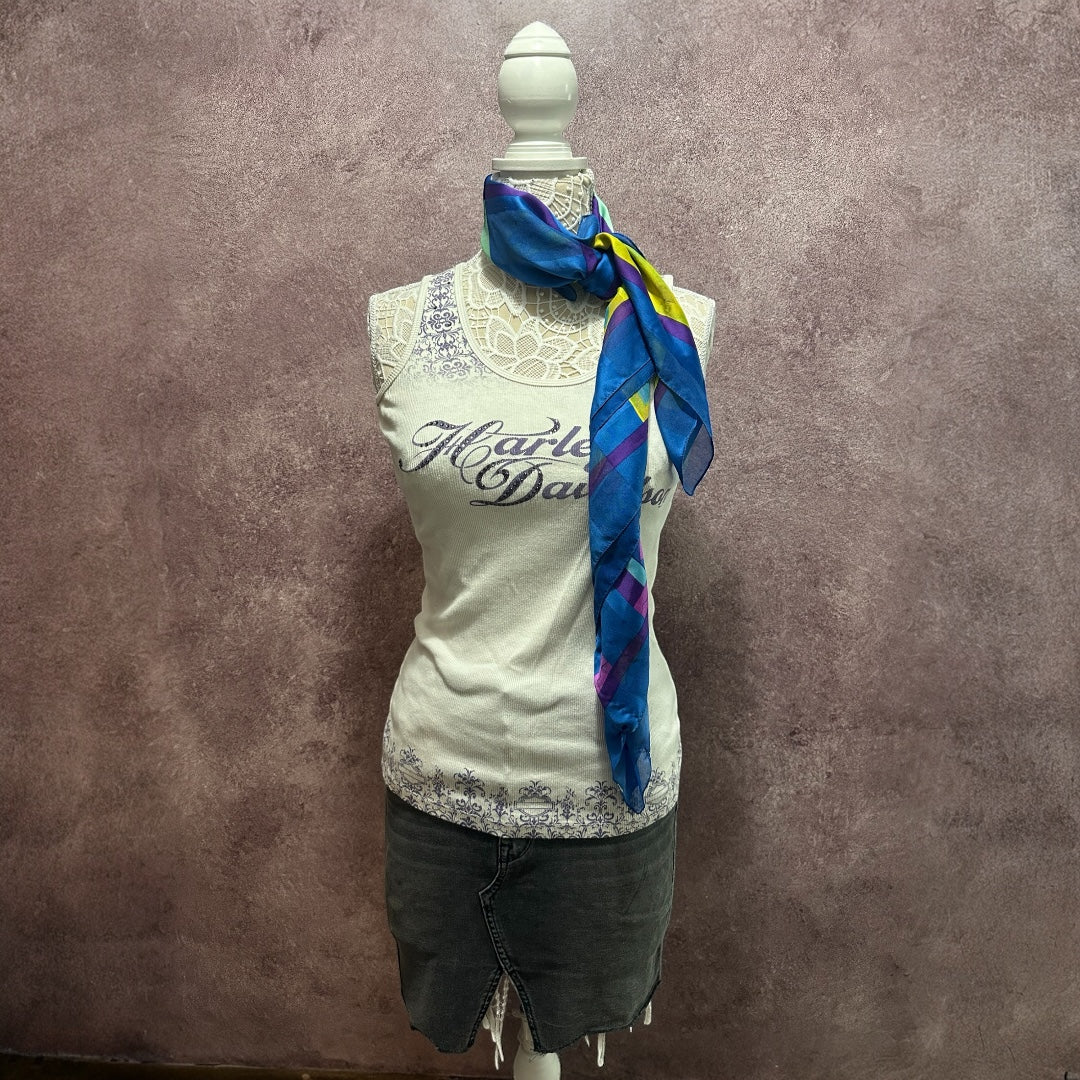 Petrusse Vibrant Multicolored Scarf