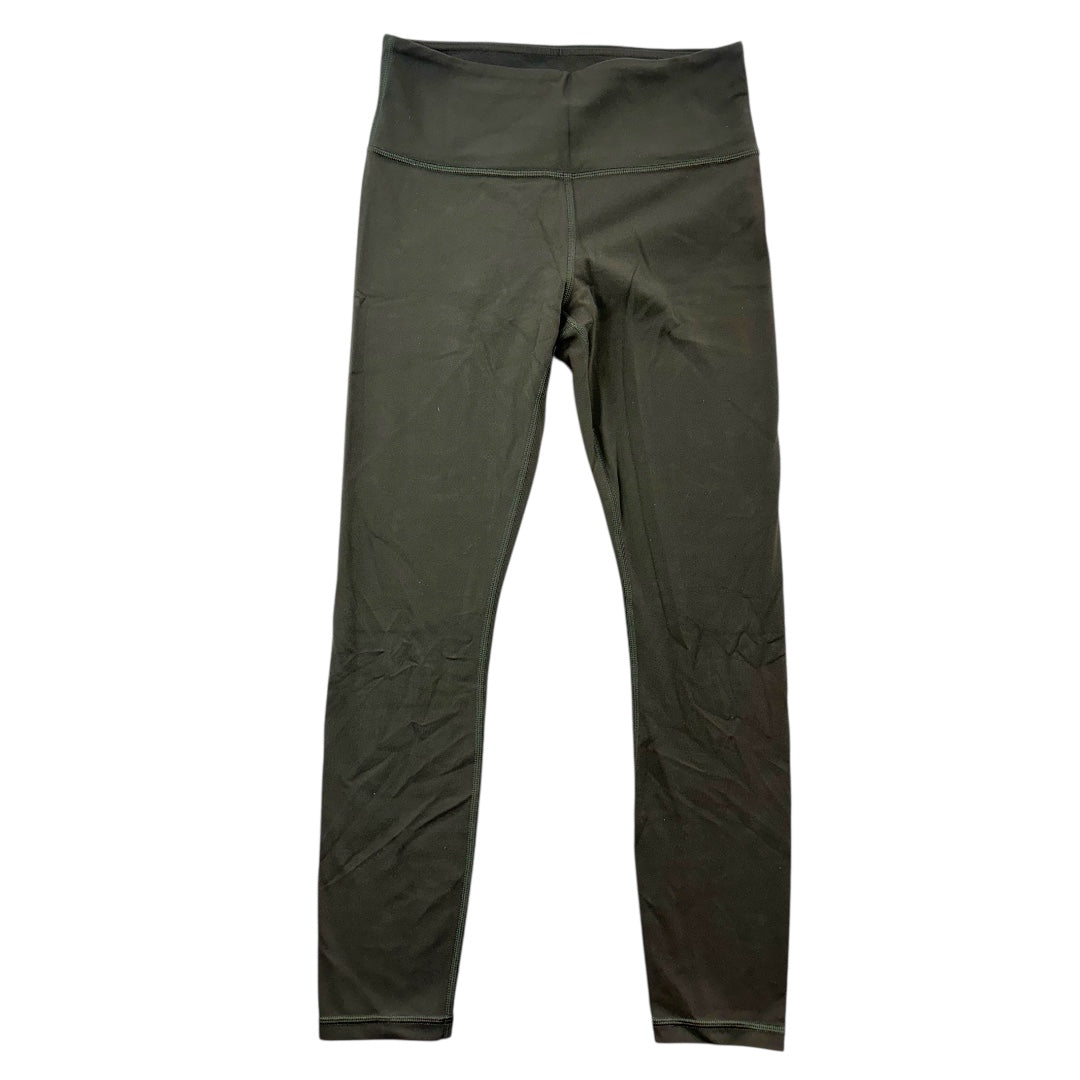 Athleta Elation 7/8th Olive Green Legging
