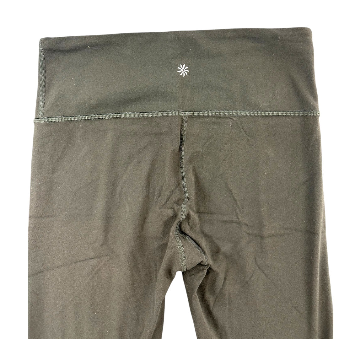 Athleta Elation 7/8th Olive Green Legging