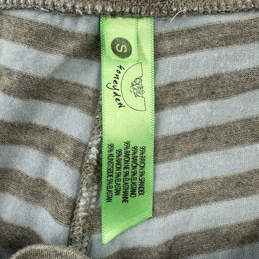 Honeydew Striped Pajama Shorts