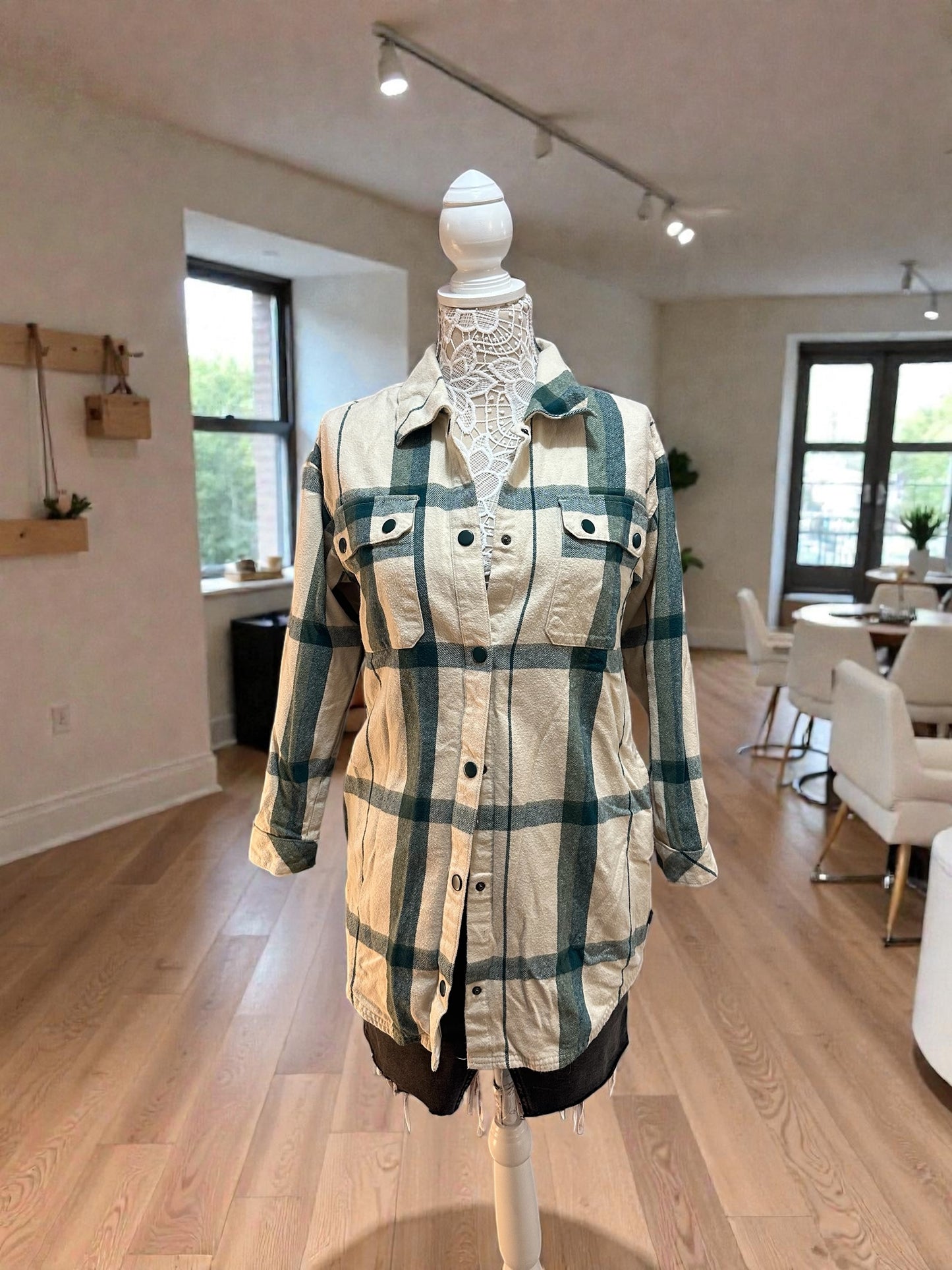 Vans Hal Plaid Shirt Jacket
