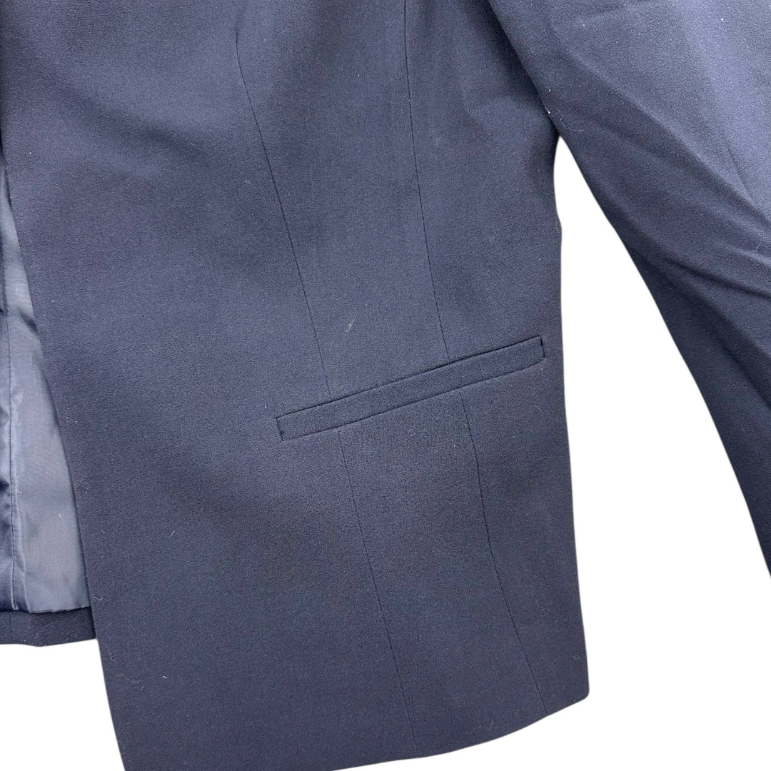 Nine West Open Front Navy Blazer