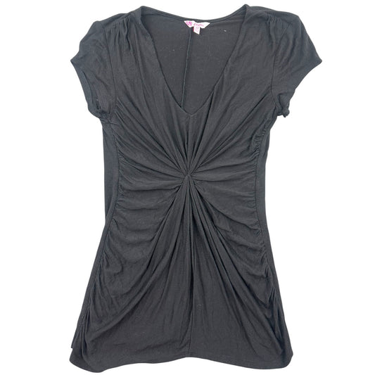 Candie's Ruched Short Sleeve Top