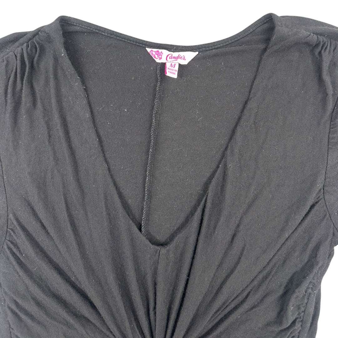 Candie's Ruched Short Sleeve Top