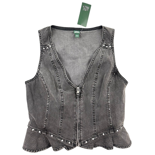 Wild Fable Women's Studded Denim Vest Top