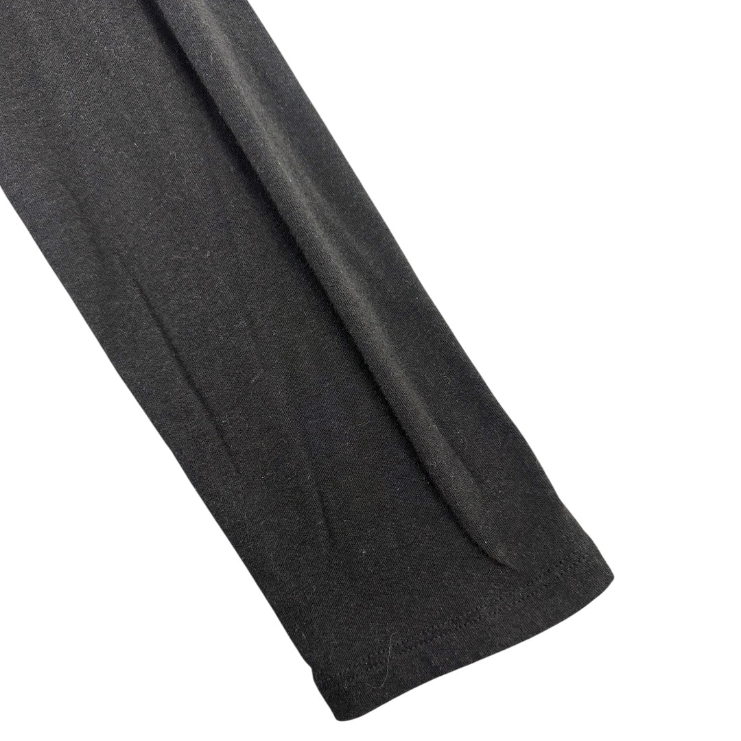 Chaps Black Long Sleeve V Neck Shirt