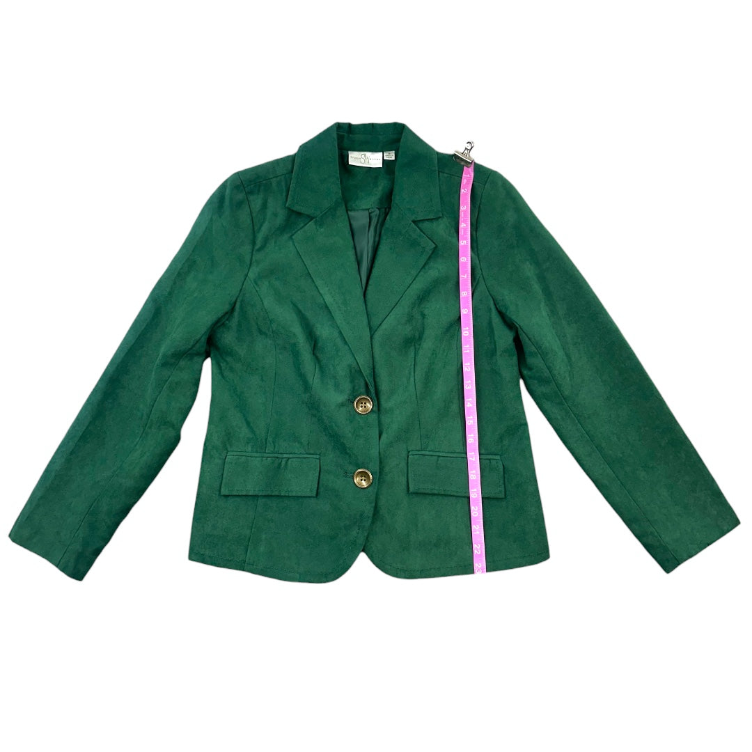 Studio Works Green Suede Blazer