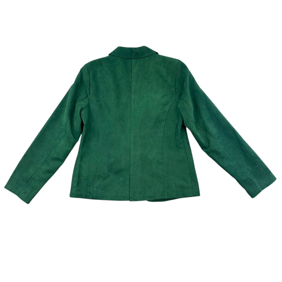 Studio Works Green Suede Blazer