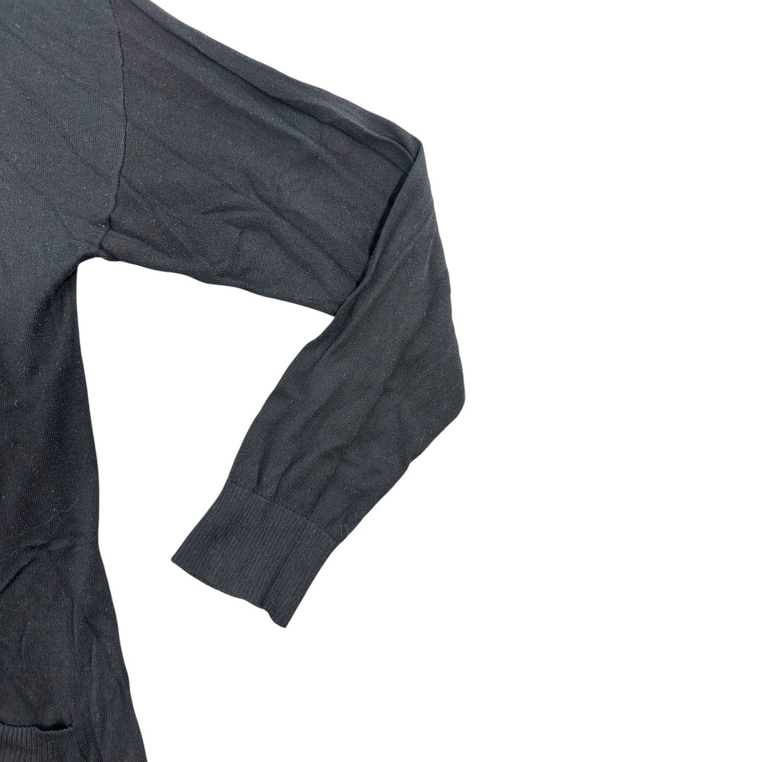 Apt. 9 Open Front Black Cardigan