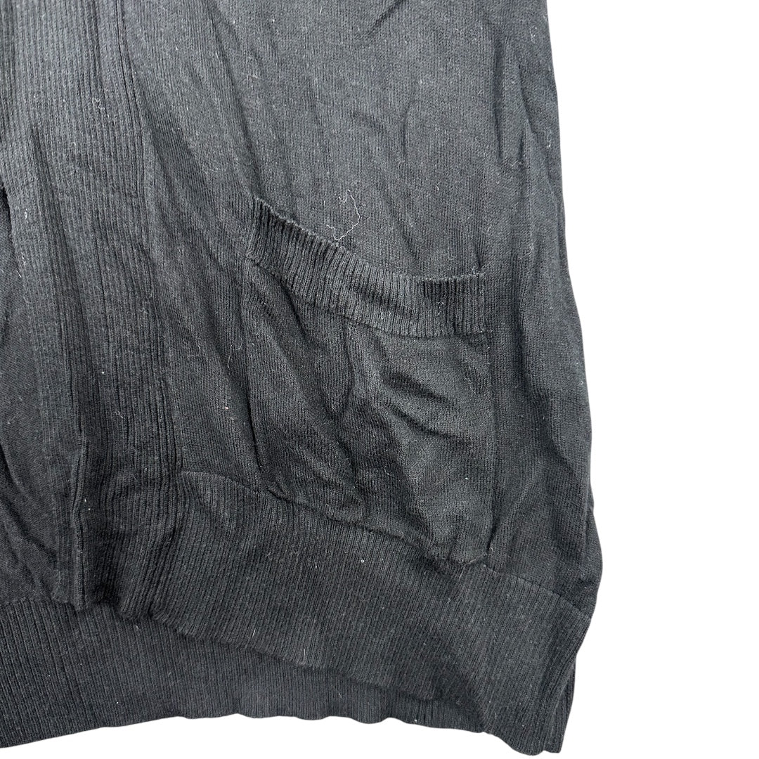 Apt. 9 Open Front Black Cardigan