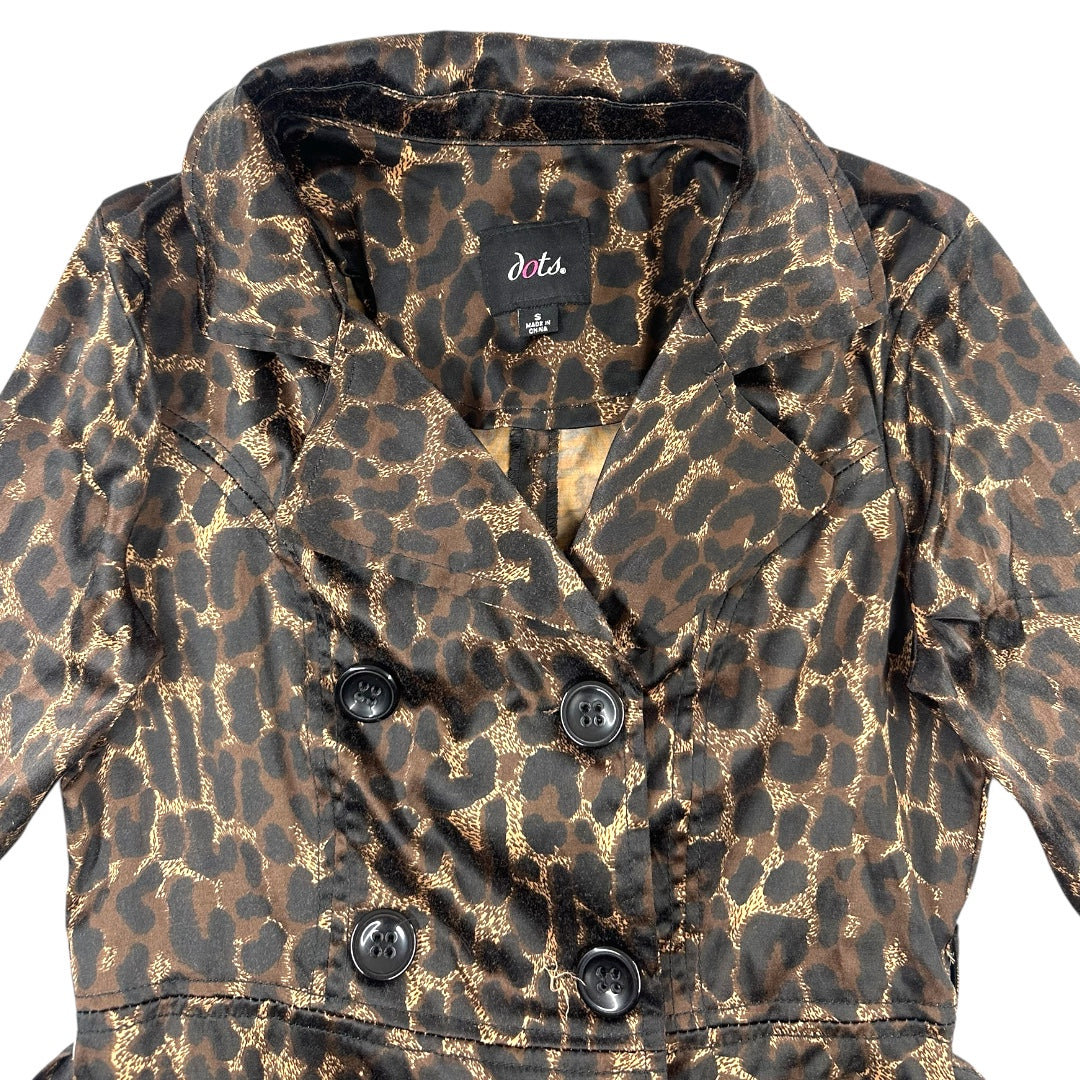 Dots Leopard Print Jacket
