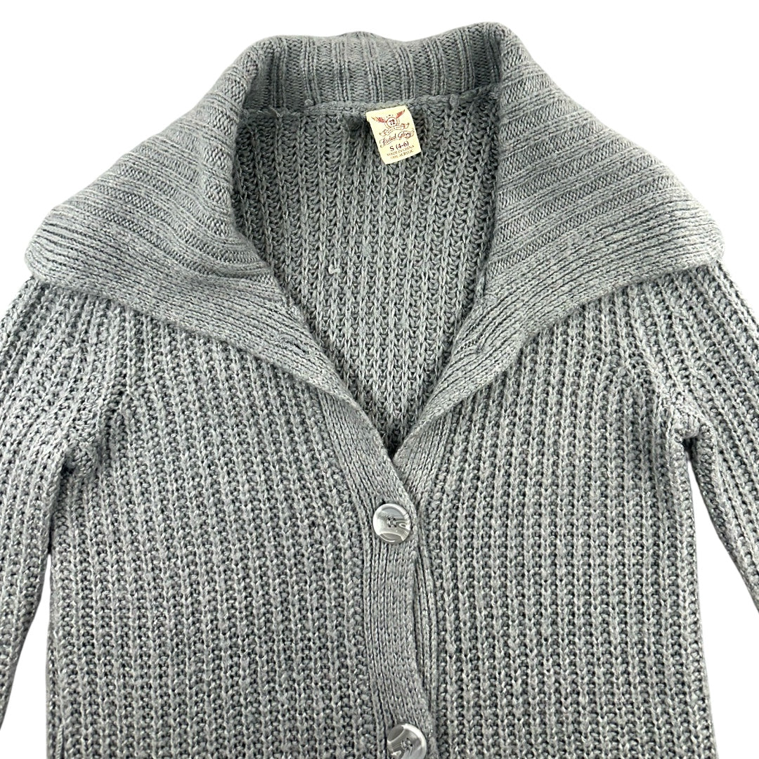 Faded Glory Long Knit Button Up Cardigan
