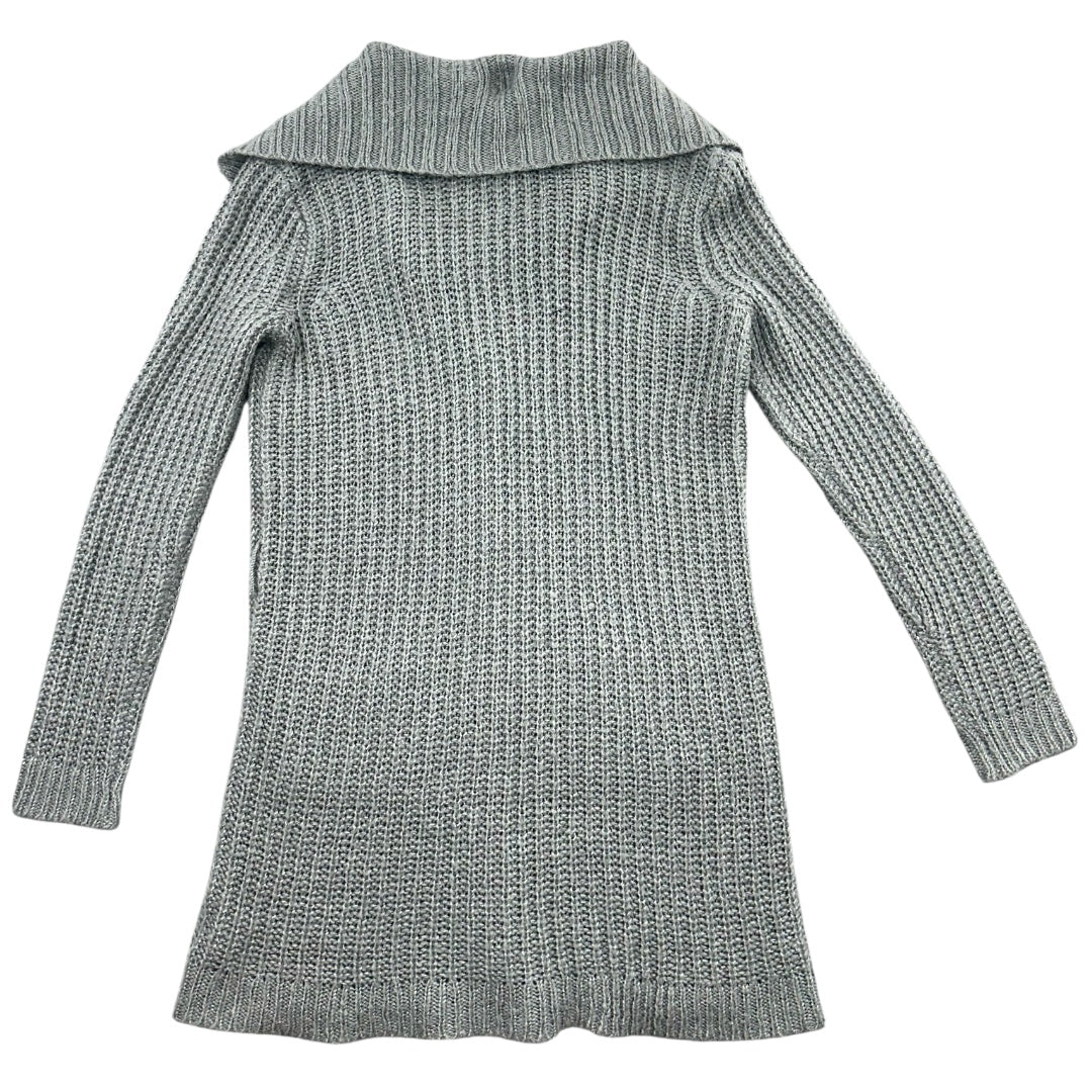 Faded Glory Long Knit Button Up Cardigan