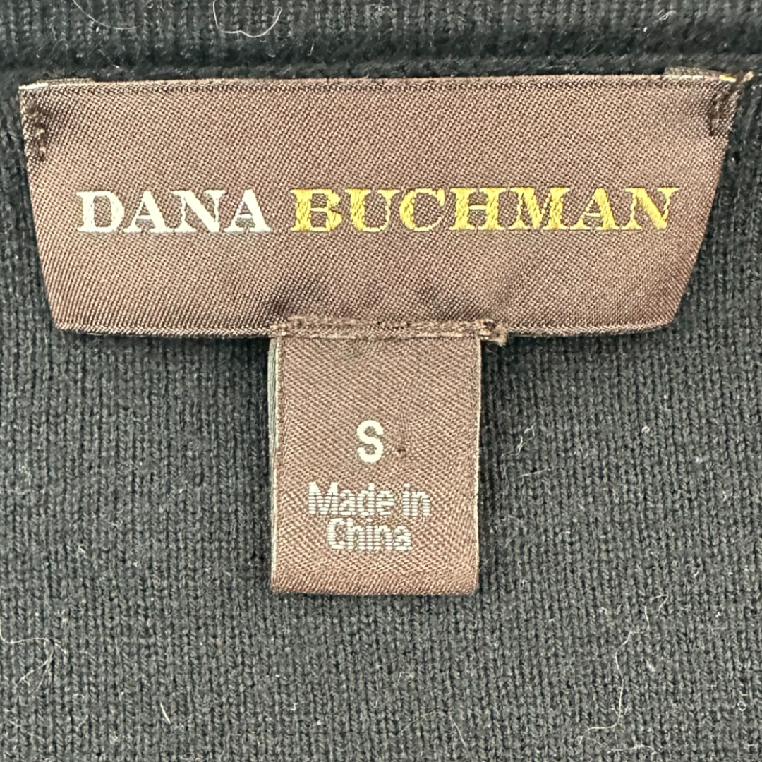 Dana Buchman Open Front Embellished Cardigan