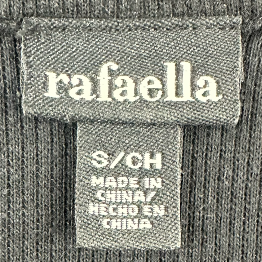 Rafaella Black Blazer With Silver Chain Trim
