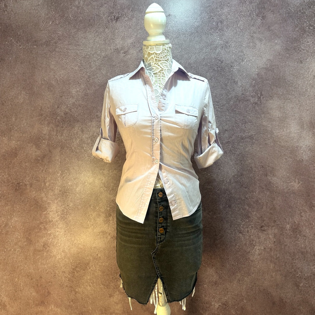 Victoria's Secret Button Up Utility Shirt