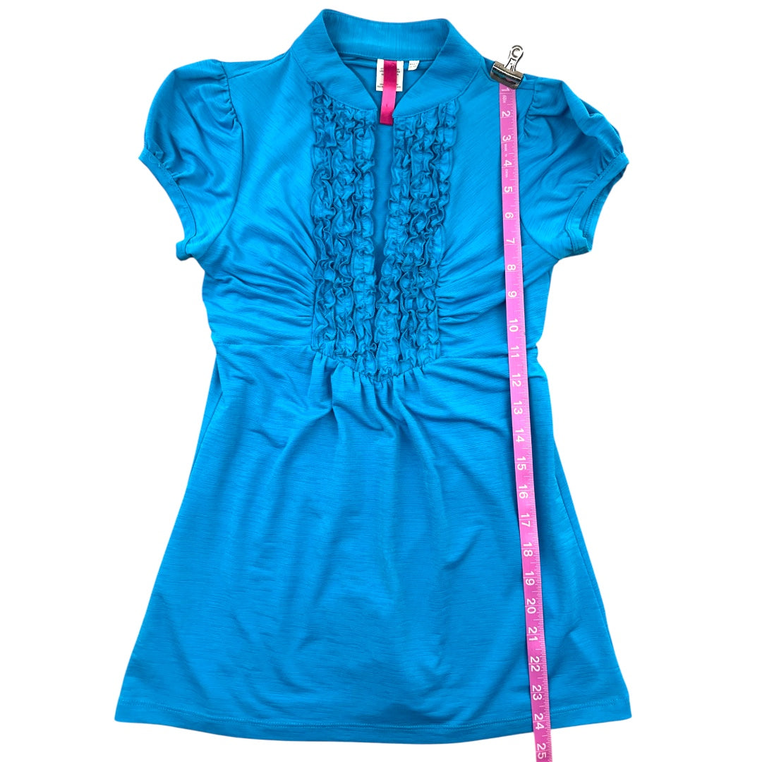 Y2K Heart & Soul Ruffled Blouse