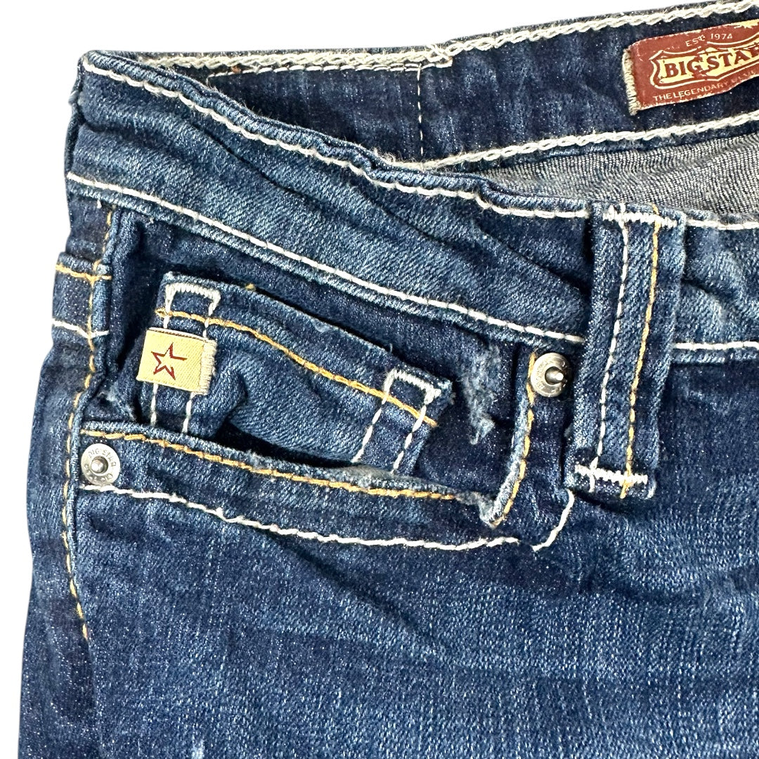 Big Star Rikki Low Rise Capri Jeans
