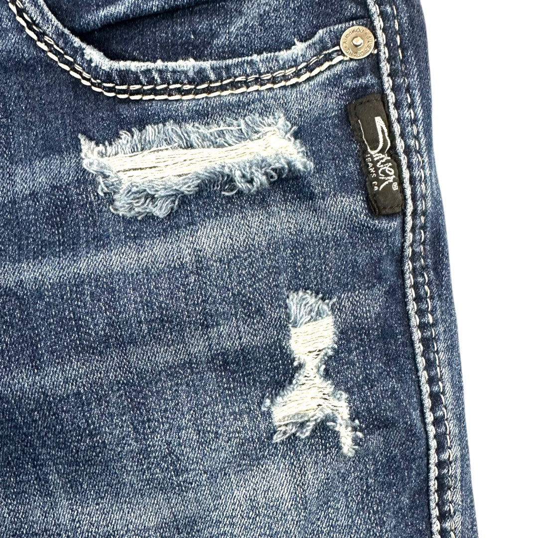 Silver Jeans Co. Avery High Rise Curvy Fit Slim Bootcut Jeans
