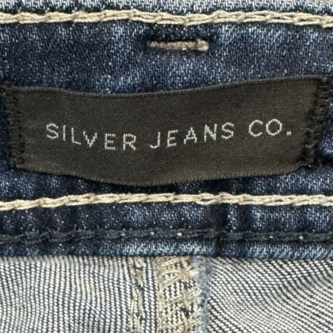 Silver Jeans Co. Avery High Rise Curvy Fit Slim Bootcut Jeans