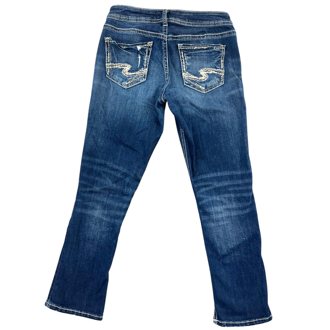 Silver Jeans Co. Avery High Rise Curvy Fit Slim Bootcut Jeans