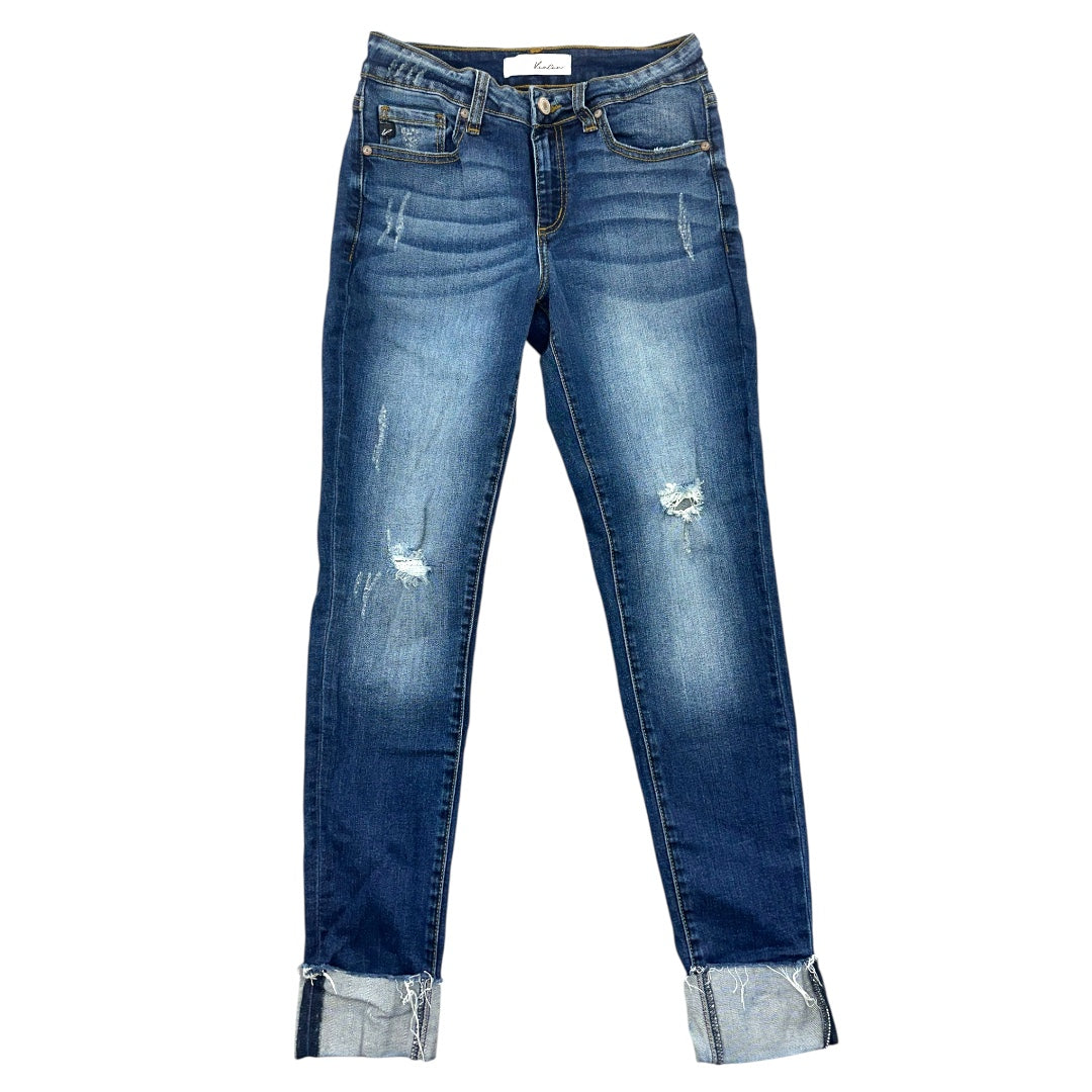 KanCan Signature High Rise Ankle Distressed Skinny Jeans