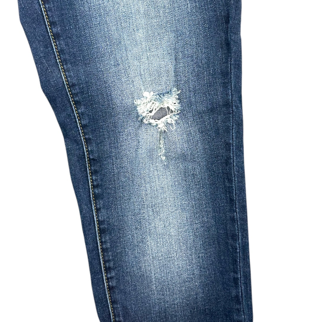 KanCan Signature High Rise Ankle Distressed Skinny Jeans