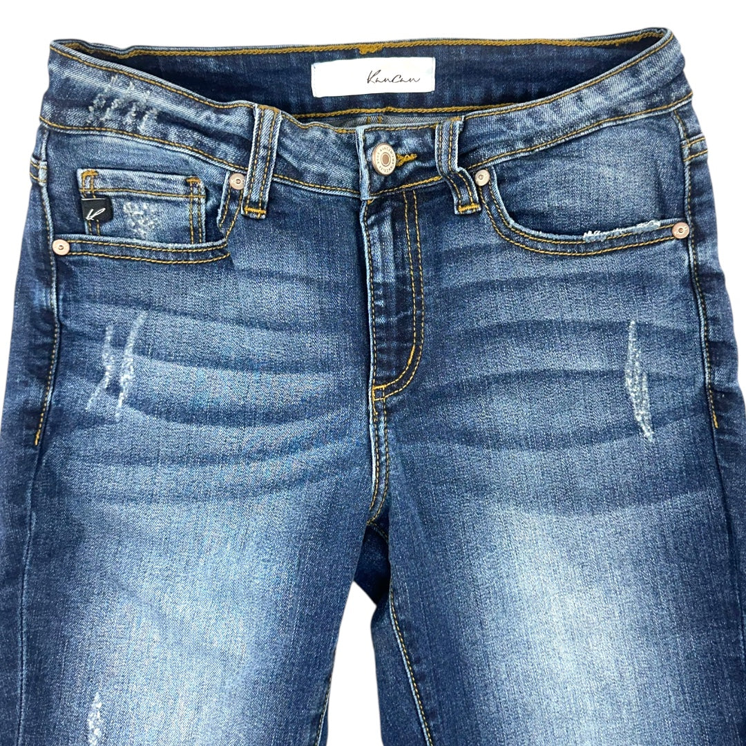 KanCan Signature High Rise Ankle Distressed Skinny Jeans