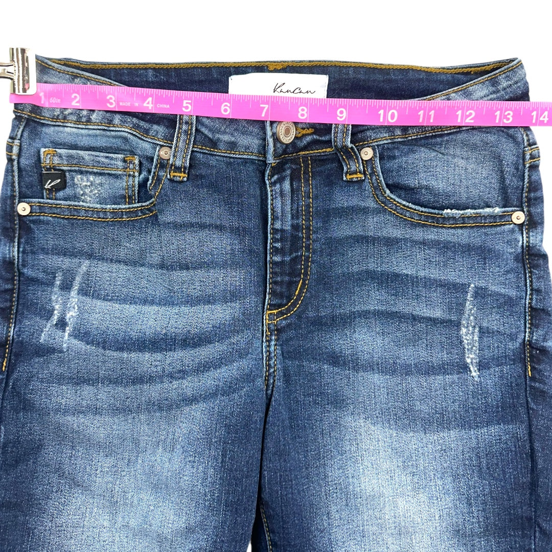 KanCan Signature High Rise Ankle Distressed Skinny Jeans