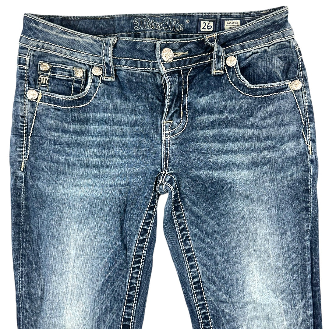 Y2K Miss Me Signature Bootcut Jeans