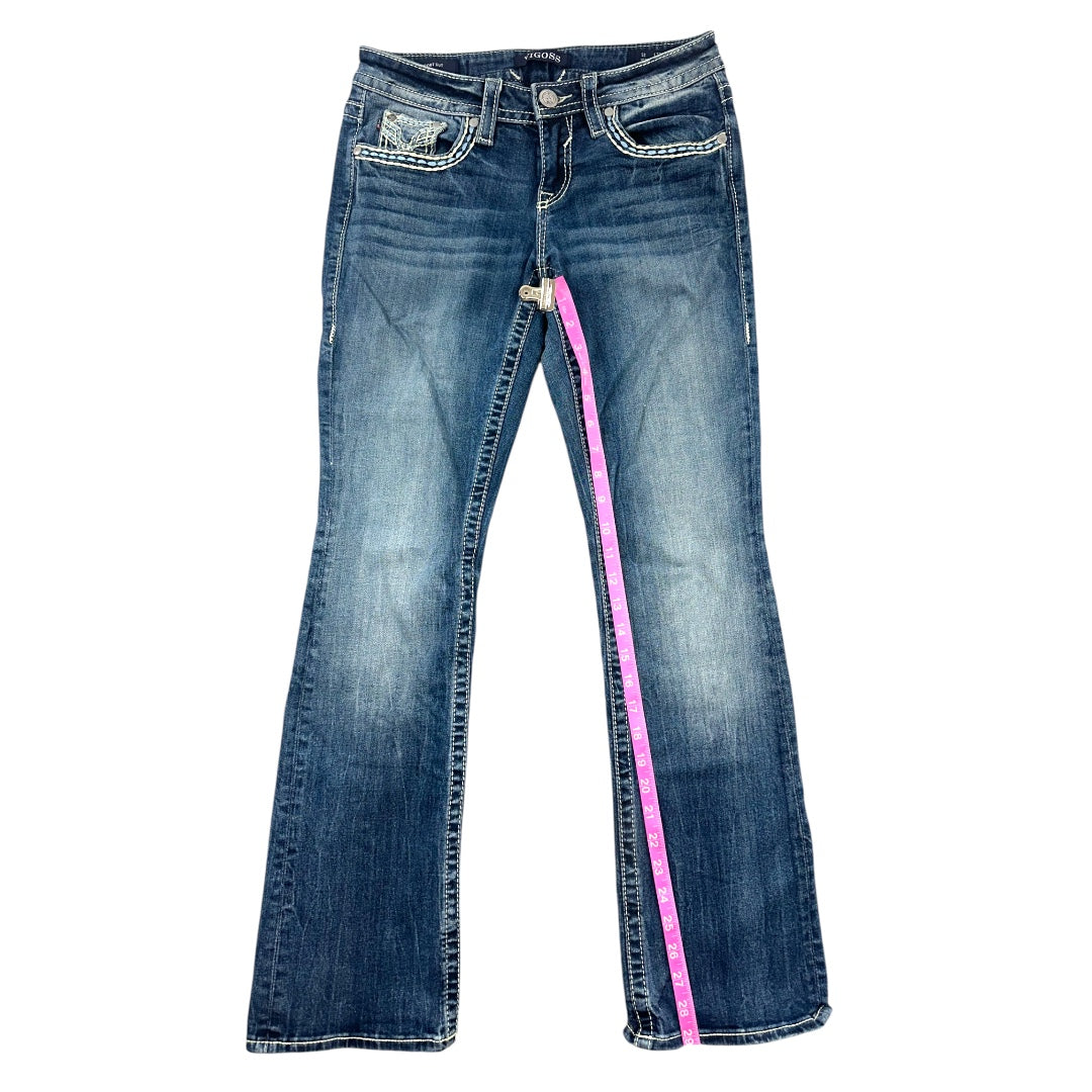 VIGOSS Embellished Bootcut Denim Jeans