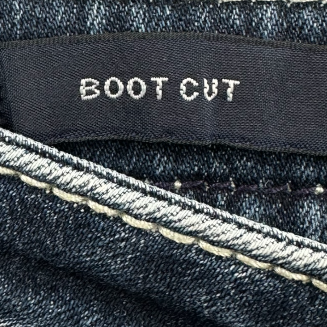 VIGOSS Embellished Bootcut Denim Jeans