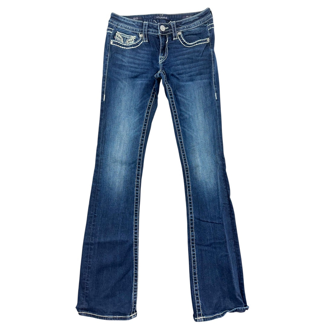 VIGOSS Embellished Flare Jeans