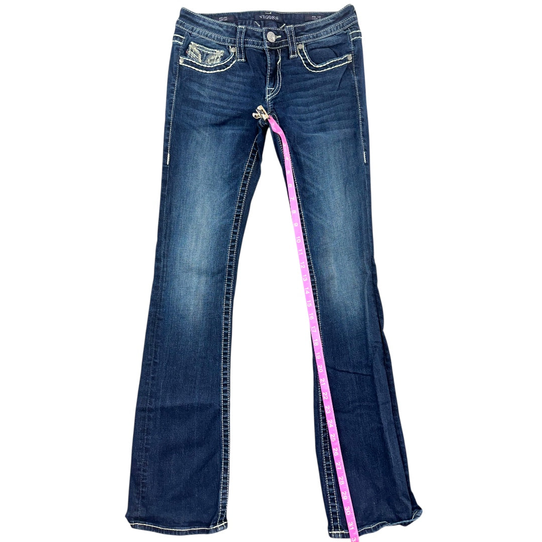 VIGOSS Embellished Flare Jeans